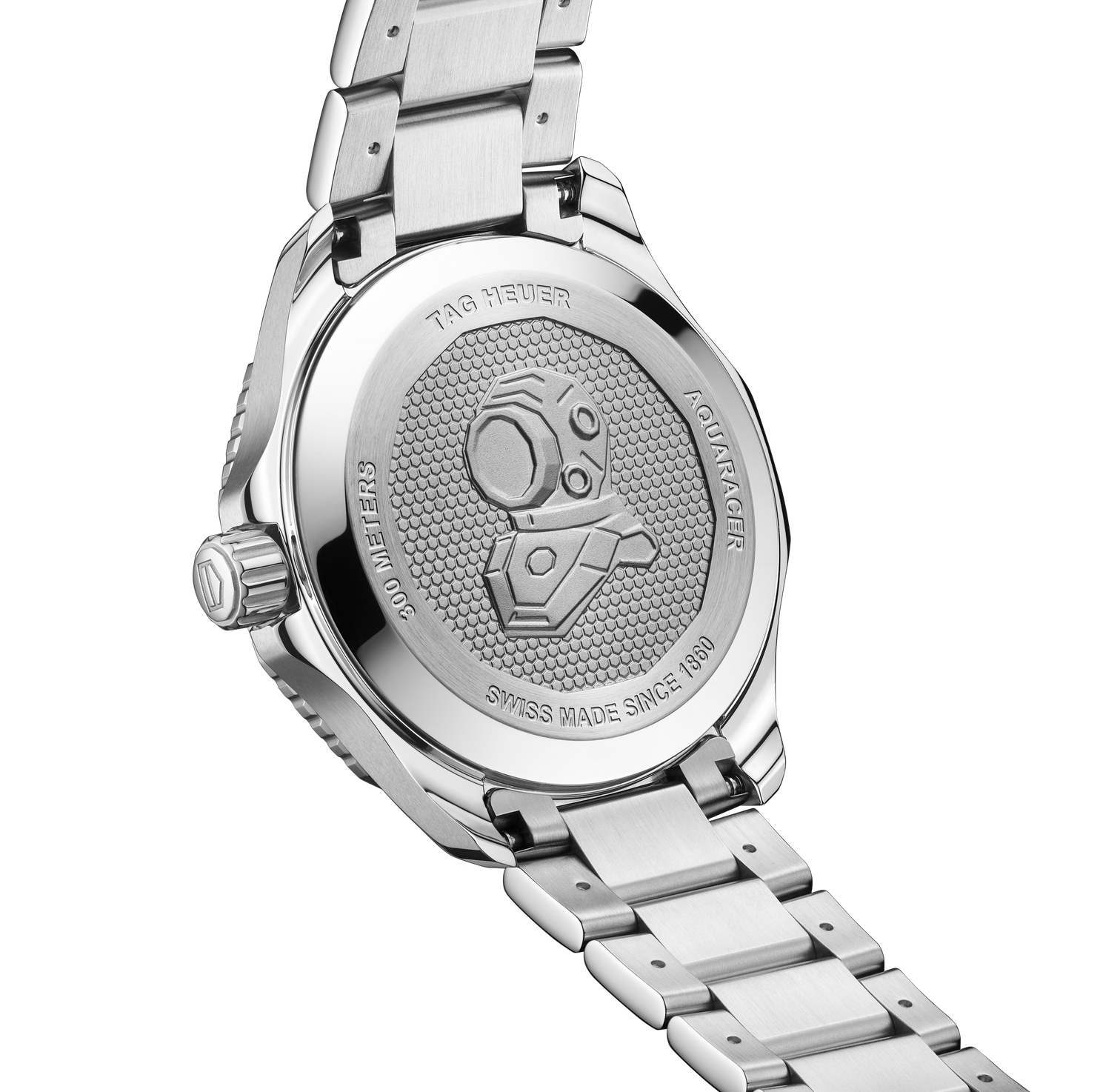 TAG Heuer Aquaracer Professional 300 Date Watch Steel Caseback